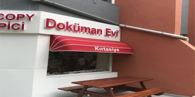 Kırtasiye Körüklü Tente